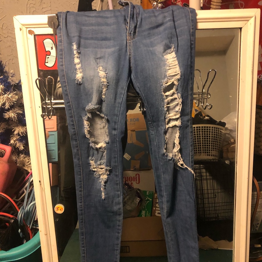 fashion nova ripped jeans
